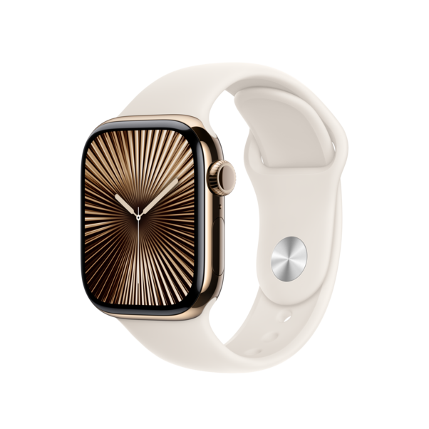 Sie sehen das Produktbild 03 von Apple Watch 42mm Sportarmband, polarstern - S/M Apple Watch 42mm Sportarmband, polarstern - S/M