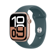 Sie sehen das Produktbild 03 von Apple Watch 46mm Sportarmband, seegrün - M/L Apple Watch 46mm Sportarmband, seegrün - M/L