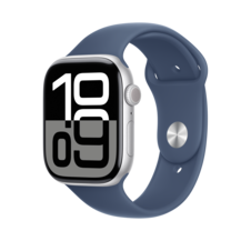 Sie sehen das Produktbild 03 von Apple Watch 46mm Sportarmband, denim - S/M Apple Watch 46mm Sportarmband, denim - S/M