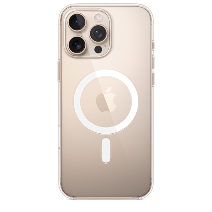 Apple iPhone 16 Pro Max Clear Case mit MagSafe, transparent