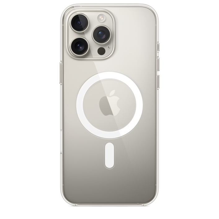 Apple iPhone 16 Pro Max Clear Case mit MagSafe, transparent