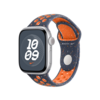 Apple Watch 42mm Nike Sportarmband, blue flame - S/M