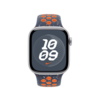 Apple Watch 42mm Nike Sportarmband, blue flame - S/M