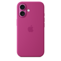 Sie sehen das Produktbild 05 von Apple iPhone 16 Silikon Case mit MagSafe, fuchsia Apple iPhone 16 Silikon Case mit MagSafe, fuchsia