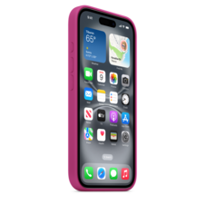 Sie sehen das Produktbild 07 von Apple iPhone 16 Silikon Case mit MagSafe, fuchsia Apple iPhone 16 Silikon Case mit MagSafe, fuchsia