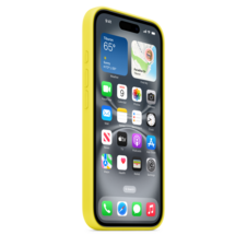 Sie sehen das Produktbild 07 von Apple iPhone 16 Silikon Case mit MagSafe, sternfrucht Apple iPhone 16 Silikon Case mit MagSafe, sternfrucht