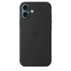 Apple iPhone 16 Plus Silikon Case mit MagSafe, schwarz