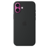 Apple iPhone 16 Plus Silikon Case mit MagSafe, schwarz