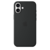 Apple iPhone 16 Plus Silikon Case mit MagSafe, schwarz