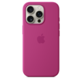 Sie sehen das Produktbild 04 von Apple iPhone 16 Pro Silikon Case mit MagSafe, fuchsia Apple iPhone 16 Pro Silikon Case mit MagSafe, fuchsia