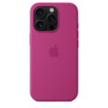 Sie sehen das Produktbild 06 von Apple iPhone 16 Pro Silikon Case mit MagSafe, fuchsia Apple iPhone 16 Pro Silikon Case mit MagSafe, fuchsia