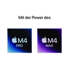 MacBook Pro 16" mit M4 Max Chip, 14-Core CPU und 32-Core GPU, 36GB, 1TB SSD, space schwarz