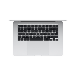 Sie sehen das Produktbild 04 von MacBook Air 15" mit M4 Chip, 10-Core CPU und 10-Core GPU, 16GB, 256GB SSD, silber MacBook Air 15" mit M4 Chip, 10-Core CPU und 10-Core GPU, 16GB, 256GB SSD, silber