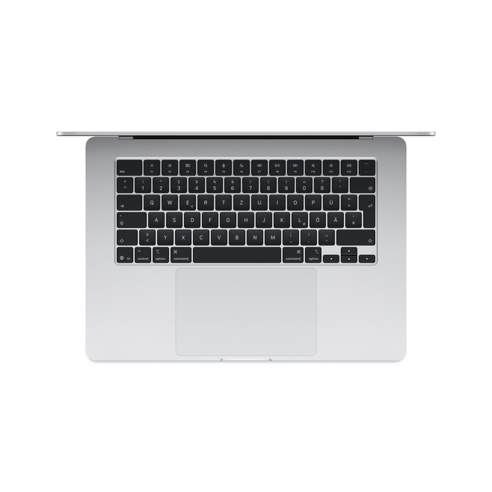 Sie sehen das Produktbild 04 von MacBook Air 15" mit M4 Chip, 10-Core CPU und 10-Core GPU, 16GB, 256GB SSD, silber MacBook Air 15" mit M4 Chip, 10-Core CPU und 10-Core GPU, 16GB, 256GB SSD, silber