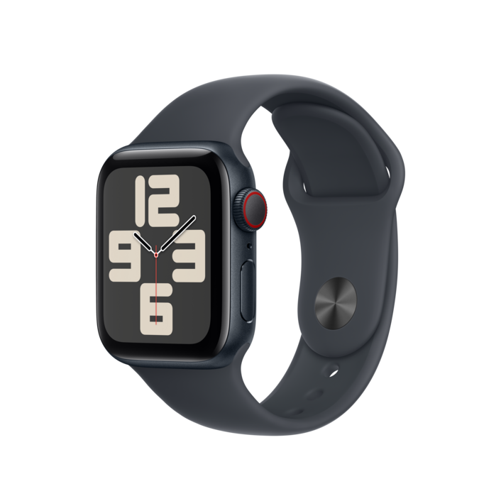 Sie sehen das Produktbild 03 von Apple Watch 40mm Sportarmband, schwarz- M/L Apple Watch 40mm Sportarmband, schwarz- M/L