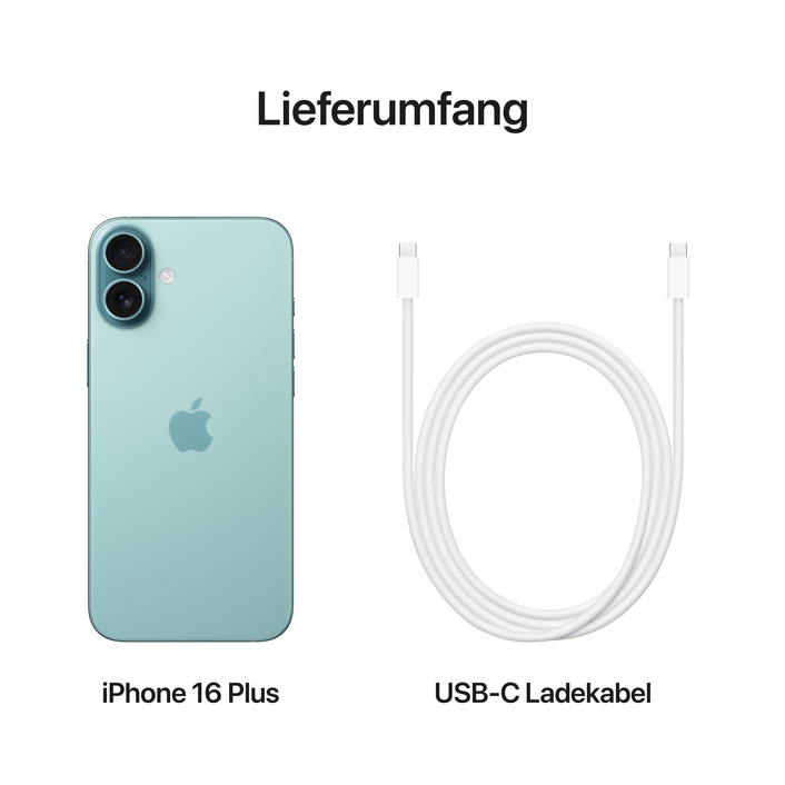 iPhone 16 Plus, 256GB, grün