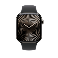 Sie sehen das Produktbild 06 von Apple Watch 46mm Sportarmband, schwarz - S/M Apple Watch 46mm Sportarmband, schwarz - S/M