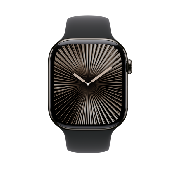 Sie sehen das Produktbild 06 von Apple Watch 46mm Sportarmband, schwarz - S/M Apple Watch 46mm Sportarmband, schwarz - S/M