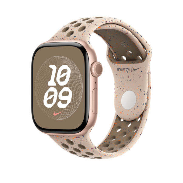 Apple Watch 46mm Nike Sportarmband, desert stone - M/L