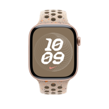 Apple Watch 46mm Nike Sportarmband, desert stone - M/L
