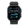 Apple Watch 49mm Verlängerung Ocean-Armband, schwarz - Gehäusefarbe schwarz