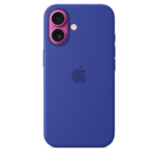 Sie sehen das Produktbild 05 von Apple iPhone 16 Silikon Case mit MagSafe, ultramarin Apple iPhone 16 Silikon Case mit MagSafe, ultramarin