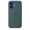 Apple iPhone 16 Silikon Case mit MagSafe, seegrün