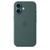Apple iPhone 16 Silikon Case mit MagSafe, seegrün