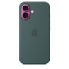 Apple iPhone 16 Silikon Case mit MagSafe, seegrün