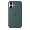 Apple iPhone 16 Silikon Case mit MagSafe, seegrün