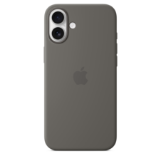 Sie sehen das Produktbild 05 von Apple iPhone 16 Plus Silikon Case mit MagSafe, steingrau Apple iPhone 16 Plus Silikon Case mit MagSafe, steingrau