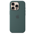 Sie sehen das Produktbild 02 von Apple iPhone 16 Pro Silikon Case mit MagSafe, seegrün Apple iPhone 16 Pro Silikon Case mit MagSafe, seegrün