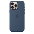 Apple iPhone 16 Pro Max Silikon Case mit MagSafe, denim