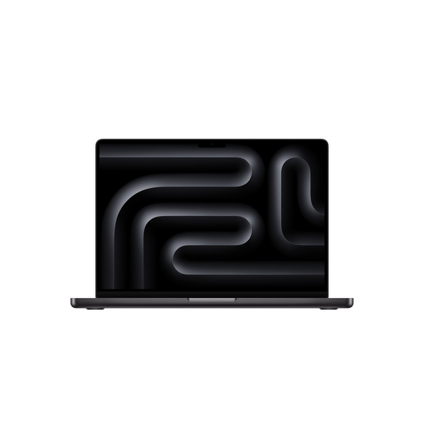MacBook Pro 14" mit M4 Pro Chip, 12-Core CPU und 16-Core GPU, 24GB, 512GB SSD, space schwarz>