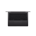 MacBook Pro 14" mit M4 Pro Chip, 12-Core CPU und 16-Core GPU, 24GB, 512GB SSD, space schwarz>