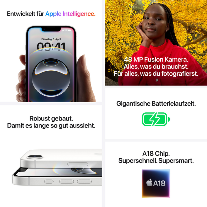 iPhone 16e, 512GB, schwarz>