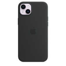 Sie sehen das Produktbild 03 von Apple iPhone 14 Plus Silikon Case mit MagSafe, mitternacht Apple iPhone 14 Plus Silikon Case mit MagSafe, mitternacht