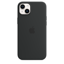 Sie sehen das Produktbild 05 von Apple iPhone 14 Plus Silikon Case mit MagSafe, mitternacht Apple iPhone 14 Plus Silikon Case mit MagSafe, mitternacht