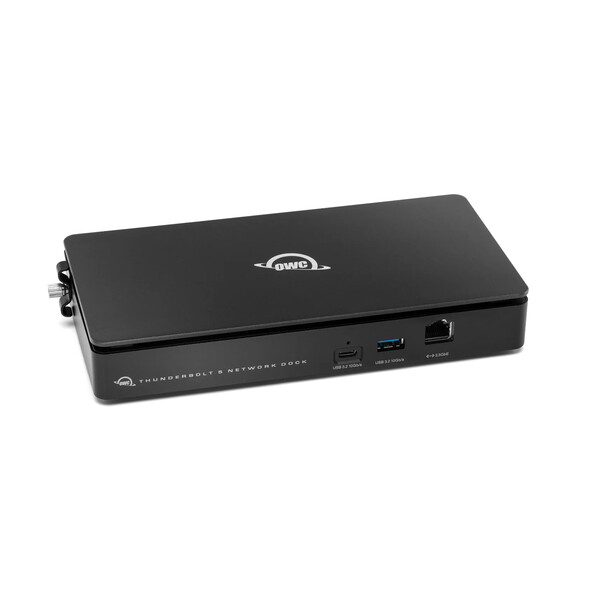 Sie sehen das Produktbild 01 von OWC Thunderbolt 5 11 Port Dock mit Dual 10GbE, schwarz OWC Thunderbolt 5 11 Port Dock mit Dual 10GbE, schwarz