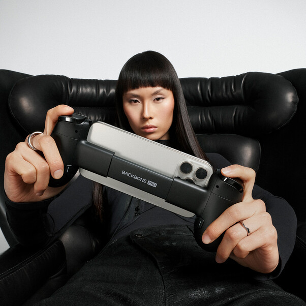 Backbone Pro USB-C Gaming Controller, schwarz