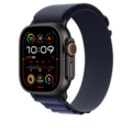 Apple Watch 49mm Alpin-Loop, marine - small - Gehäusefarbe schwarz