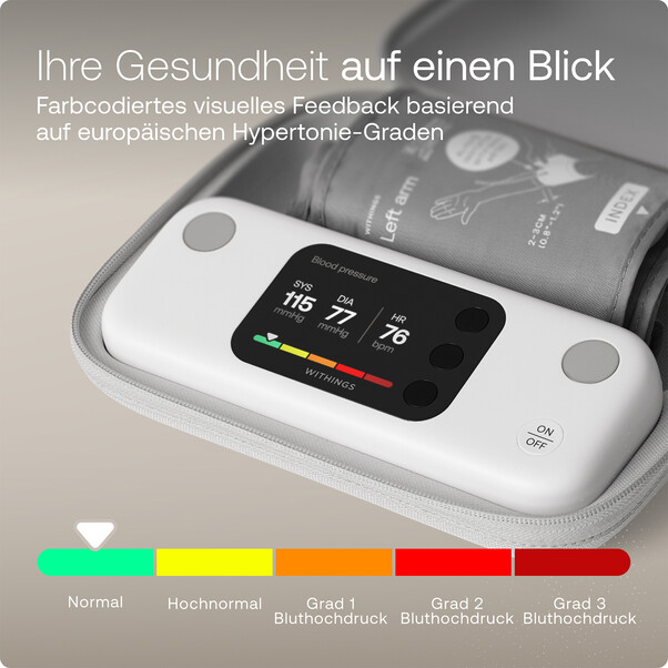 Withings Blutdruck- und EKG-Messgerät BPM Vision