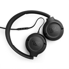JBL TUNE530C, kabelgebundener On-Ear Kopfhörer, schwarz