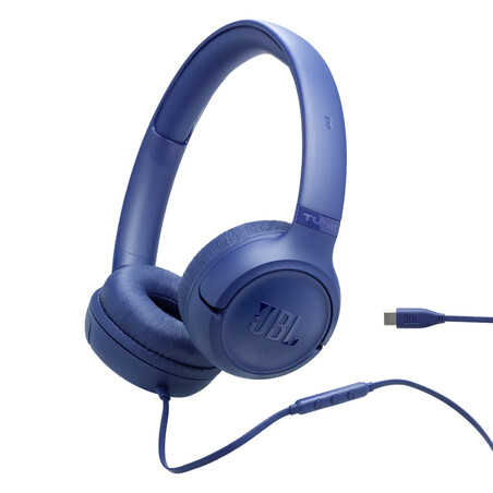 Sie sehen das Produktbild 01 von JBL TUNE530C, kabelgebundener On-Ear Kopfhörer, blau JBL TUNE530C, kabelgebundener On-Ear Kopfhörer, blau