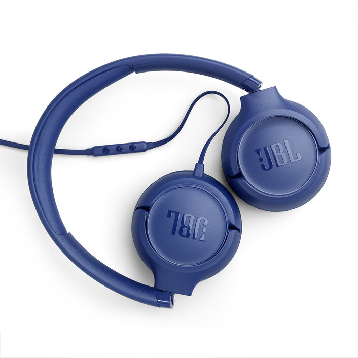 JBL TUNE530C, kabelgebundener On-Ear Kopfhörer, blau