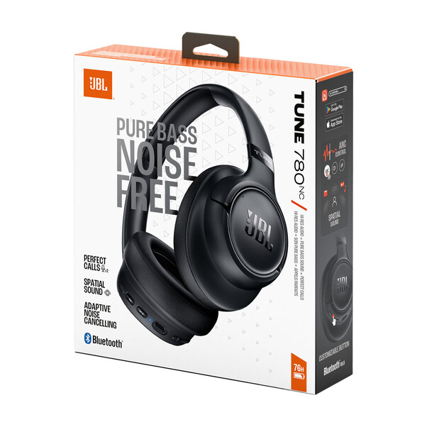 JBL Tune 780NCBT, Over-Ear Kopfhörer, schwarz