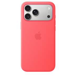 iPhone 17 Pro Max Silicone Case mit MagSafe, Helle Guave