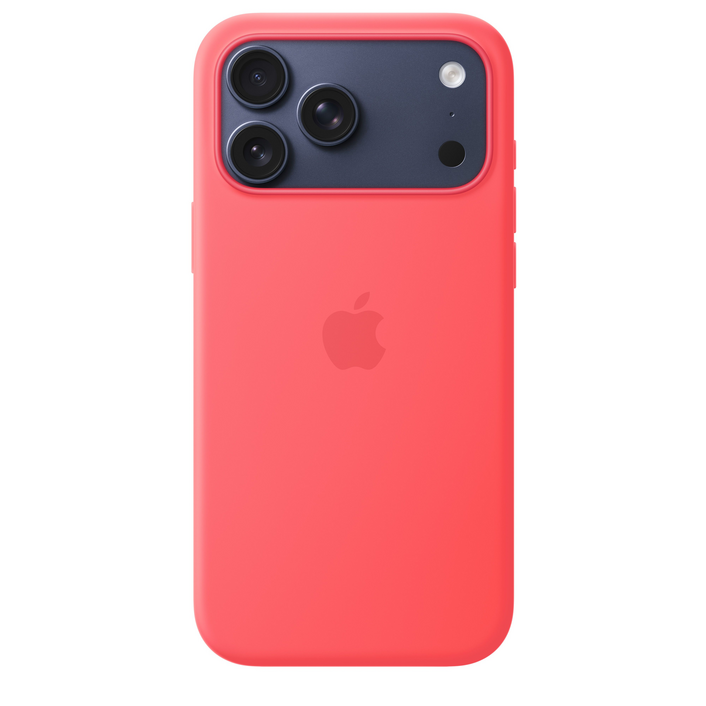iPhone 17 Pro Max Silicone Case mit MagSafe, Helle Guave