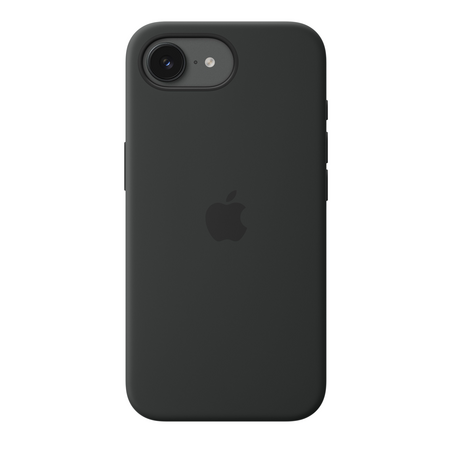 iPhone 17e Silicone Case mit MagSafe, Schwarz