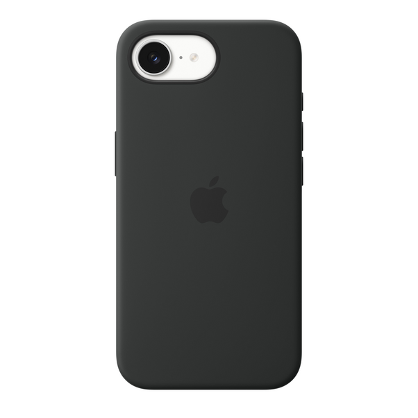 iPhone 17e Silicone Case mit MagSafe, Schwarz